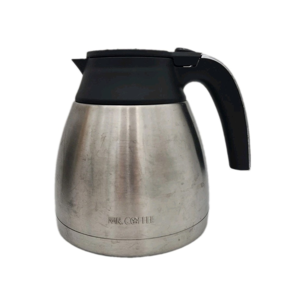 MR COFFEE STAINLESS STEEL THERMAL CARAFE 10 Cup Full Empty Gauge Sticks